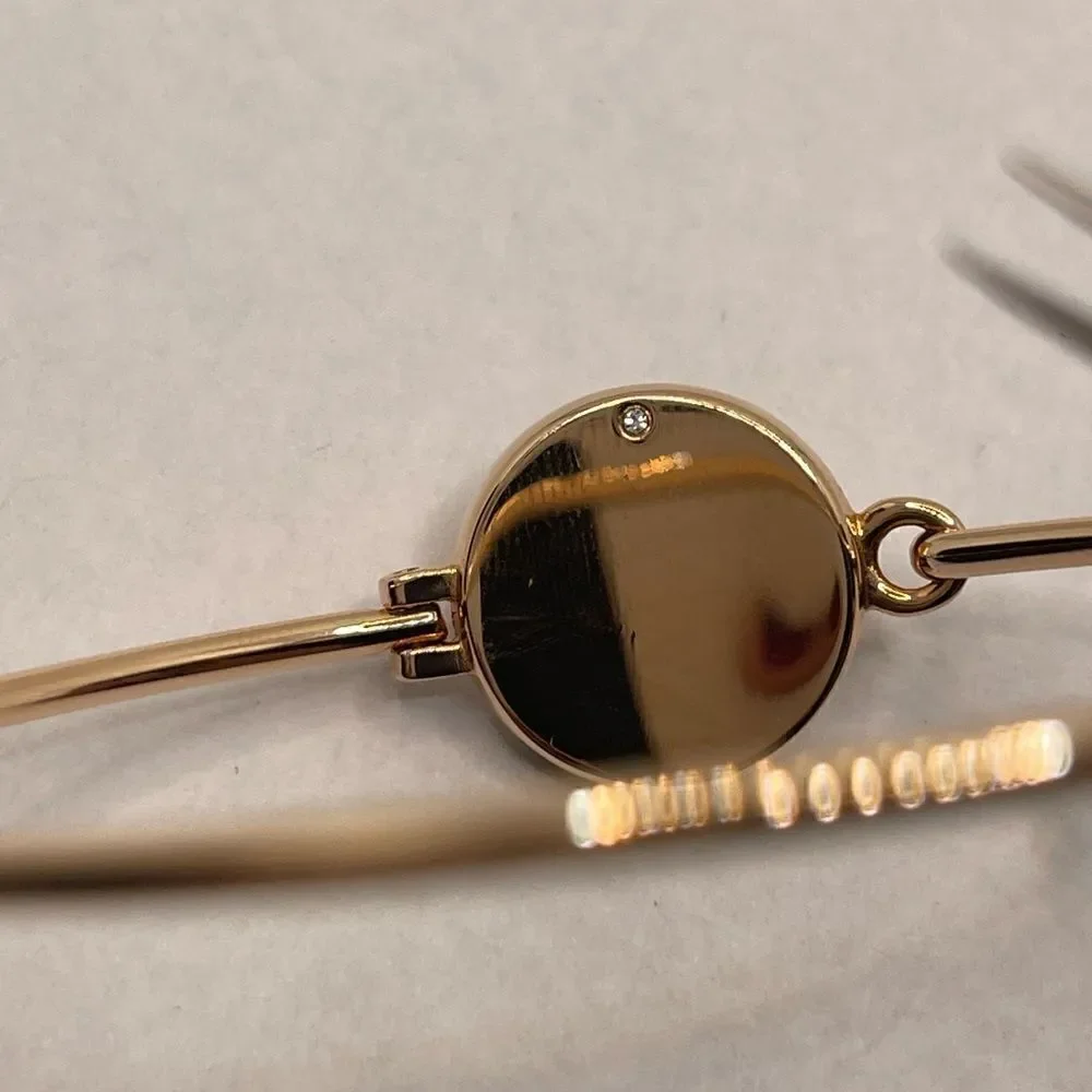 Bangle bracelet MICHAEL KORS rose gold tone - Picture 4 of 10